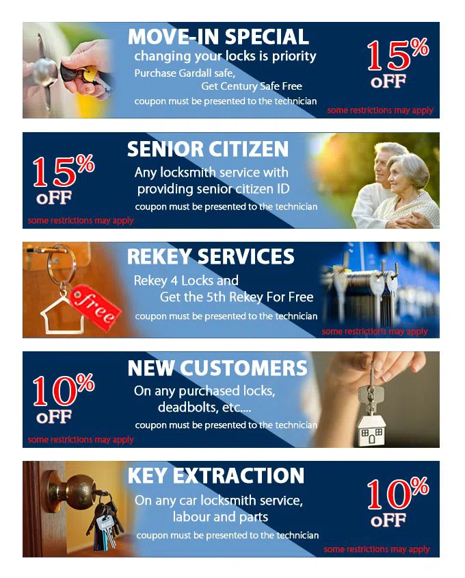 State Locksmith Services Kansas City, MO 816-227-1018 - coupon20-set-five